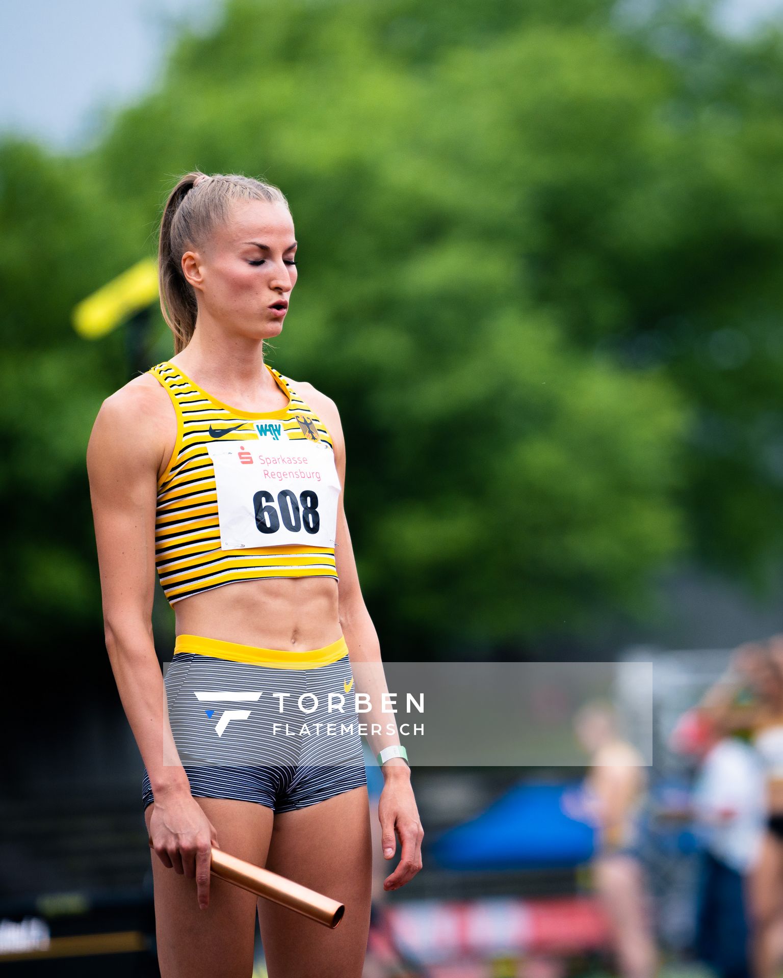 Laura Mueller (SV GO! Saar 05) am 03.06.2022 waehrend der Sparkassen Gala in Regensburg